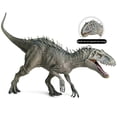 thumbnail image 2 of Plastic Jurassic Indominus Rex Action Figures Open Mouth Dinosaur World Animals Model Kid Toy Gift, 2 of 5