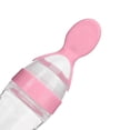 thumbnail image 4 of Alimentación Del Biberón Del Niño Del Bebé Del Silicón De 90ml Con El Alimentador Del Apretón Del Cereal De La Comida Fresca De La Cuchara, 4 of 7