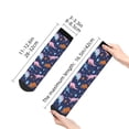 thumbnail image 4 of Fuzoiu Dinosaur Print Adult Socks, Crew Moisture-wicking Socks, Unisex Cushion Crew Socks,Casual Sports Ankle Socks, 4 of 7