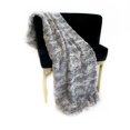 thumbnail image 3 of Plutus Brands Plutus Silver Wild Rabbit Faux Fur Luxury Throw Blanket, 60L x 90W, 3 of 3