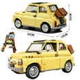 thumbnail image 1 of 960PCS Technical Fiat 500 Building Blocks 10271 Classic Yellow Car Model Creator Assemble Vehicle Bricks Toys For Boys Kids Gift, 1 of 5