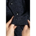 thumbnail image 6 of X RAY JEANS Boy's Cable Knit Cardigan, Navy, S, 6 of 8