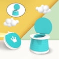 thumbnail image 4 of Asiento de inodoro plegable portátil para , orinal para bebés Sunnimix Inodoro para niños portátil, 4 of 8