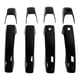 thumbnail image 4 of Reemplazo de cubierta decorativa para manija de puerta, color negro brillante, 8 Uds., para Jeep Patriot Grand Cherokee Durango, 4 of 9