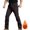 B#Black, variant on DPTALR Men's Solid Color Multi-Pocket Cargo Pants Button Zipper Outdoor,Gray,Size XXL