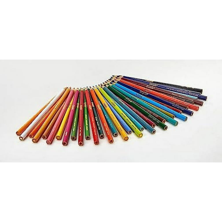 Crayola 68-4050 Long Barrel Colored Woodcase Pencils, 3.3 mm, 50