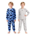 thumbnail image 2 of BenBen Kids Toddler Boy Pajamas Pj Set Long Sleeve Snug Fit Soft & Cozy Sleepwear Loungewear 2-Pack - Size 2Y to 10Y, 2 of 4