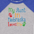thumbnail image 4 of Inktastic My Aunt in Nebraska Loves Me Boys or Girls Baby Bodysuit, 4 of 5