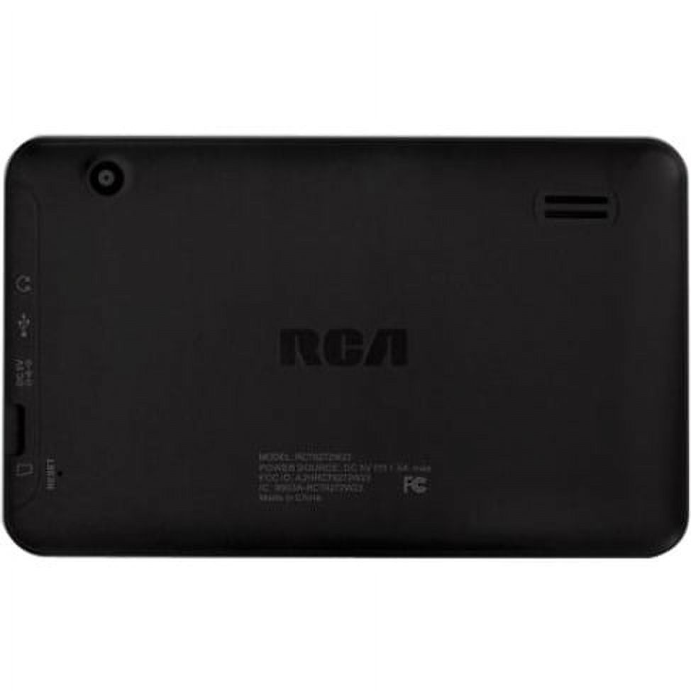 RCA RCT6272W23 Tablet, 7", 8 GB Storage, Android 4.4 KitKat, Black - image 2 of 4