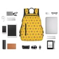 thumbnail image 6 of Balery Mardi Gras Crayfish and Fleur de lis Lightweight Backpack for Men and Women - Durable and Water-Resistant, Ideal for School, Work, Travel, and Everyday Use, 6 of 9