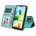 thumbnail image 4 of Funda tipo cartera GANGXUN para Xiaomi Redmi A1 4G , diseño girasol, cuero PU, soporte, cierre magnético, tarjetero, 4 of 5
