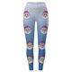 thumbnail image 3 of Leggings de cintura alta para mujer, pantalones de yoga para entrenamiento, suaves, elásticos, cómodos, con estampado navideño, diseño de bloques de color para fitness y running 2705, 3 of 4
