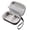 Interior gray, variant on Game Console Case Storage Bag for Cube Shockproof Protector Case with Pocket Scratchproof Handbag