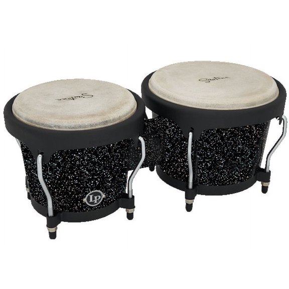 Latin Percussion Latin Percussion LPA601 Santana Aspire Bongo Set - Black Magic