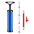 thumbnail image 2 of Zruodwans 1 Set Ball Pump with 4 Needles - Push & Pull Inflating System - Great for All Sports Balls - Volleyball Pump, Basketball Inflator, Football & Soccer Ball Air Pump - Goes with Needles, 2 of 8