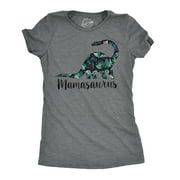 Womens Mamasaurus Dinosaur Mom T Shirt Gift for Mothers Day Funny Cool Graphic