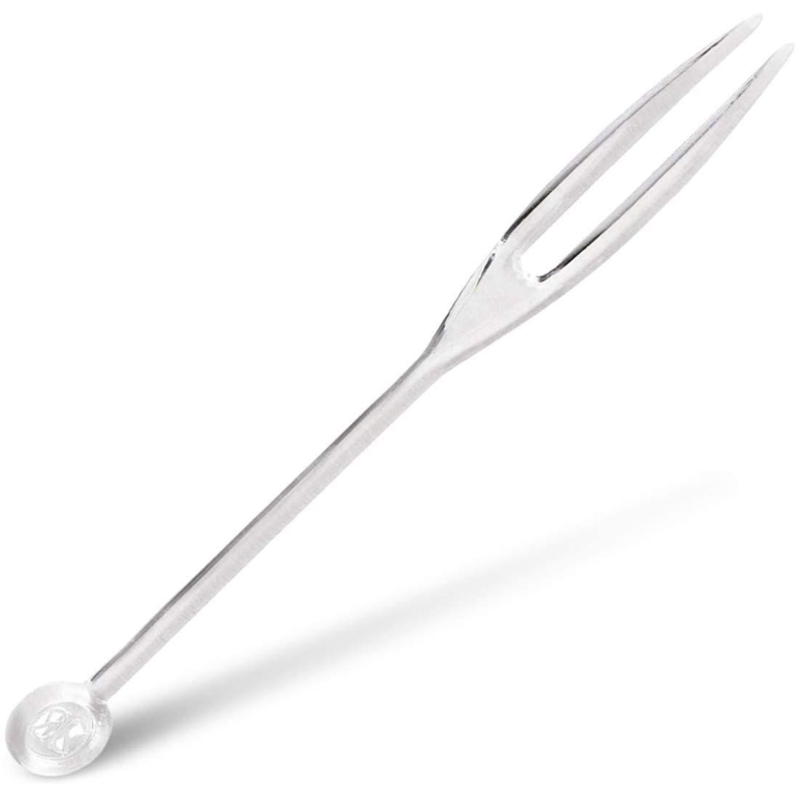 Mini Fruit Forks 400Pack Clear Plastic Tasting Sampling Forks Set