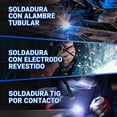 thumbnail image 2 of AZZUNO 135A MIG Welder Máquina de Soldar 110V Flux MIG/Lift TIG/Stick 3 en 1 IGBT, 2 of 7