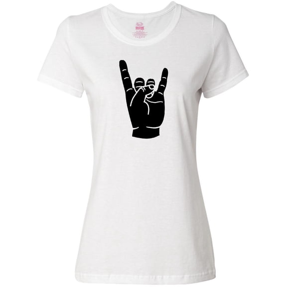 Inktastic Rocker Horns Women's T-Shirt