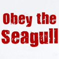 thumbnail image 2 of CafePress - Obey The Seagull Infant Bodysuit - Baby Light Bodysuit, Size Newborn - 24 Months, 2 of 4