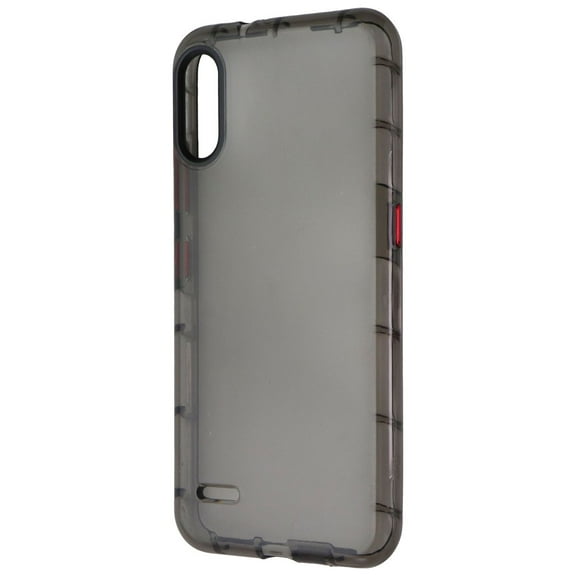 ZIZO SURGE Series for LG K22 Case - Sleek Clear Case Customizable Buttons - Smoke