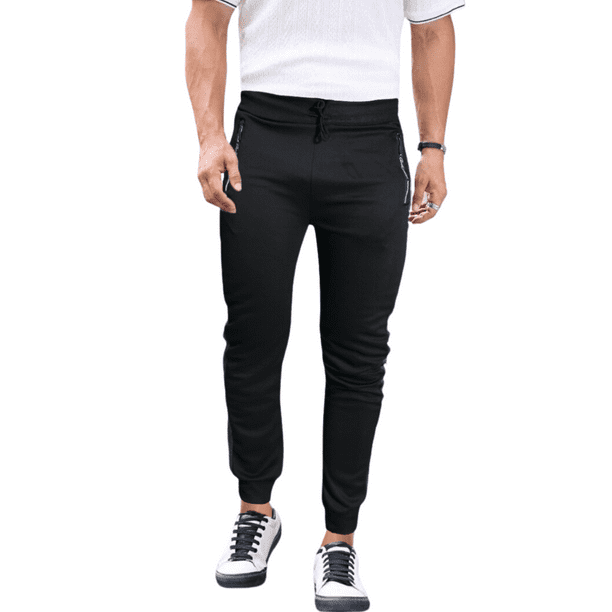Jogger Pants Hombre De Felpa Gym Pans Pantalones Cargo Bolsa