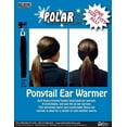 thumbnail image 5 of Hot Headz W-PEX-PON-100 Pony Tail Ear Warmer, Black, 5 of 7