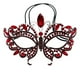 thumbnail image 1 of Diseño elegante con pedrería para mujer, accesorio para los ojos para fiestas de disfraces, 1 of 7