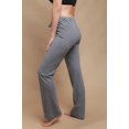 thumbnail image 4 of Women's Cottonique W12208 Latex Free Organic Cotton Drawstring Lounge Pant (Melange Grey 5), 4 of 4