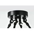 thumbnail image 5 of Casey Matte Black 8-Light 32-Inch Round Wagon Wheel Chandelier, 5 of 5