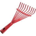 thumbnail image 4 of MasteelfCA High-carbon Steel Rake Leaf Rake Fallen Leaves Rake Garden Lawn And Yard Metal Rake, 4 of 8