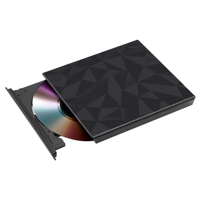 USB TypeC Slim External DVD RW CD Writer Drive Burner Reader Player Optical Drives DVD Burner DVD ,Wide Compatibility