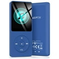 thumbnail image 3 of AGPTEK MP3 Player, 70 Hours Playback Lossless Sound 16GB Music Player, A02S Blue, 3 of 6