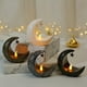 thumbnail image 3 of Luz Decorativa LED Electrónica para Eid Mubarak, Luz , Vela con Forma de Luna y Estrella, Decoraciones Musulmanas para Ramadán, 3 of 5