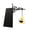 Black-Ghost Bookshelf Lantern, variant on Ghost Bookshelf Lantern, Halloween Lamp Bookshelf Lantern, Library Lantern Mini Bookshelf Lamp Decorative Bookshelf Lighting With Warm LED Glow For Reading Corner Library Decor Shelf Accent Light