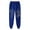 Blue%GC%, variant on CONZONE Mens Fleece Baggy Pant Wide Leg Sweatpants for Men Casual Graphic Print Soft Loose Fit Fall Winter Active Joggers With Elastic Waistband