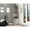 Light Gray, variant on Gray Wood Tone Corner Cabinet with 8 Bottle Spaces / Good for Dining Room Arrangement