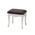 thumbnail image 2 of HomeRoots 352297 Wooden Vanity Set with Flip Top Mirror, Silver & Brown, 2 of 5