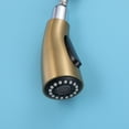 thumbnail image 4 of 360 Degree Swivel Pull Down Kitchen Sink Faucet, Two Functions Brushed Gold Single Handle Kitchen Faucet, 4 of 8