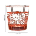 thumbnail image 3 of Light Up LED Drinking Glasses 12 oz - Glowing Tumbler with 8 Color Modes, BPA-Free Plastic, Waterproof, Flashing Party Cups for Bar, Home, Events (3.2x3.2x3.3in), 3 of 5