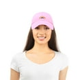 thumbnail image 2 of DALIX Rainbow Baseball Cap Womens Hats Cute Hat Soft Cotton Caps in Light Pink, 2 of 7