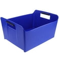 thumbnail image 6 of Worgeous Blue Plastic Bucket Cooler with Convenient Handles for Home Use and Outdoor Events 14.5 x 10.2 x 7.9 Inches, 6 of 7