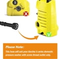 thumbnail image 5 of 6M High Pressure Washer Hose,M22(14mm) Connector for Karcher K2(Old Model）, 5 of 5