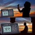 thumbnail image 3 of Reloj de mesa musulmán Azan, reloj de oración Athans para todas las oraciones, bla Dirección Iglesia Islámica Reloj despertador digital automático, 3 of 8