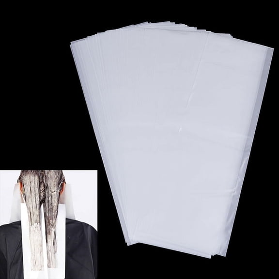 100x Reusable Hair Dye Paper Color Highlight Separating Sheet Barber Tissu Gk AL