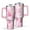 Pink Christmas Tree, variant on Pink Christmas Tree Tumbler with Handle and Lid,40oz Double Wall Vacuum Insulated Tumbler,Cups Gift for Women and Men