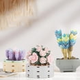 thumbnail image 6 of greenhome 1 Set Mini Building Blocks Smooth Edges Spatial Imagination Ability Plastic Building Block Succulent Potted Plant Birthday Gift, 6 of 10