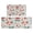 Pioneer Flower Floral-2, variant on Pioneer Flower Floral Print Pattern Kitchen Rugs Sets Of 2, Anti Fatigue Non Slip Washable Floor Mats for Kitchen Sink Laundry, 17X30 Inch 17X47 Inch