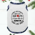 thumbnail image 4 of Navy Blue Rudolph-Themed Family Christmas Pajamas, Matching Holiday Set for the Family, Cotton Blend, 4 of 7