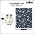 thumbnail image 2 of Warner Bros. Harry Potter Hedwig Silk Touch Throw Blanket and Plush Character Hugger Set – Ultra Soft Plush Character Pillow for Kids, 2 of 6